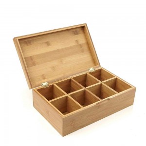 Kotak kayu bungkusan Kai Dahareun Teh Buah Box Cina Supplier