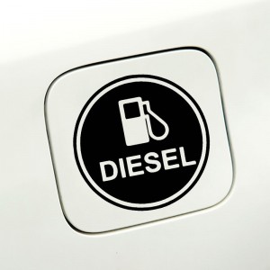 Bildekalklistermärken Diesel Vinyl Avtagbara klistermärken Custom Design