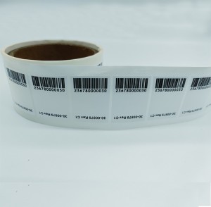 Barcode Sticker Custom Label Çapkirina Labelên Kesane Çîn