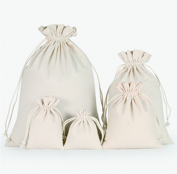 Чанта за рисуване Екологична торбичка от памучно бельо Чанта с шнурове с щампа