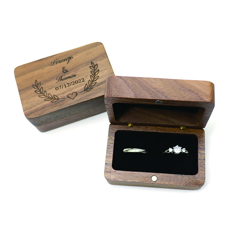 Veleprodaja embalaže za trgovino z nakitom Škatle za shranjevanje lesenih materialov