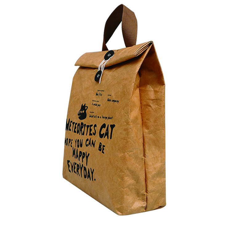 DuPont Paper Handbags Tyvek Paper Bag og Eco-friendly Paper Bag