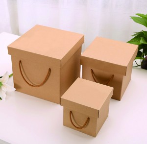 Картонена опаковка Кутия за подарък за празнично парти по поръчка