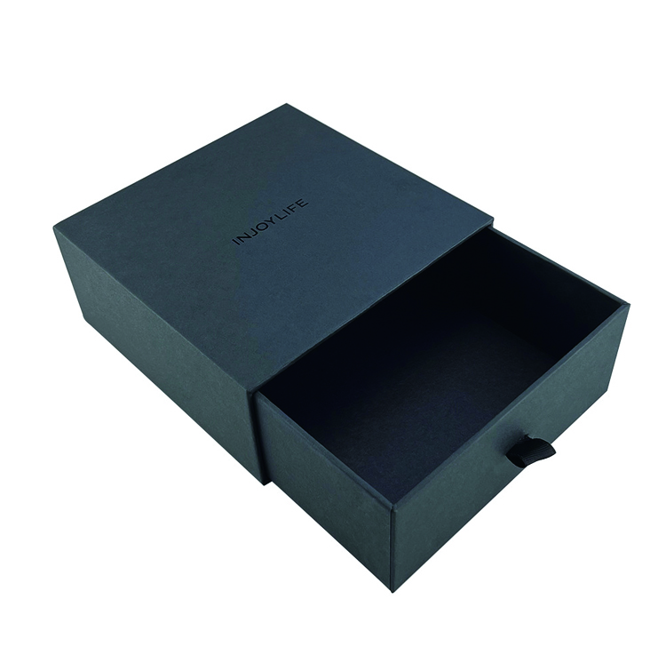 Packaging Box kanggo Moving Black Coffin Gift Boxes Packaging