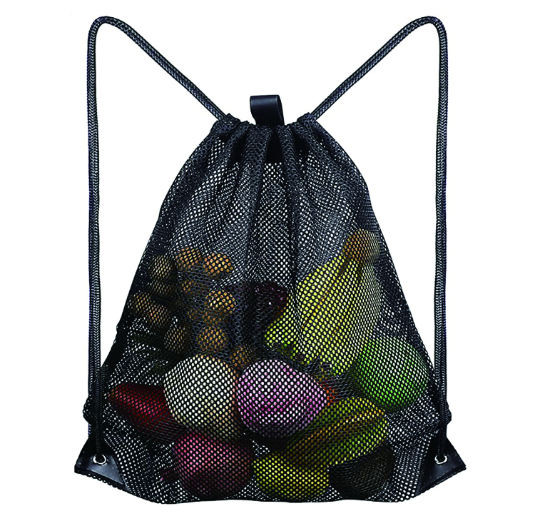 Drawstring Gym Bag Drawstring Sports Bag ដែលមានទំហំផ្ទាល់ខ្លួន
