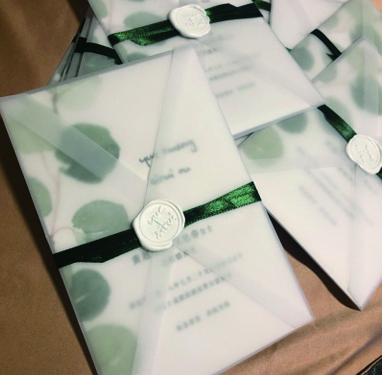 Recycled Paper Sobre Papel Glassine Sobre Bag Wholesale