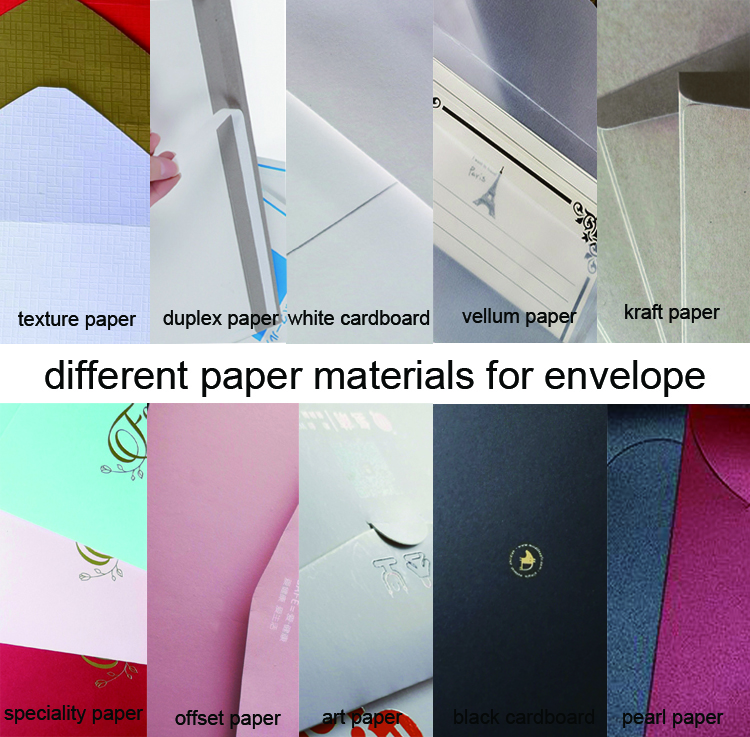 material of envelope