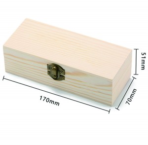 लाकडी टूल बॉक्स सानुकूलित लोगो आणि आकार बायोडिग्रेडेबल इको-फ्रेंडली