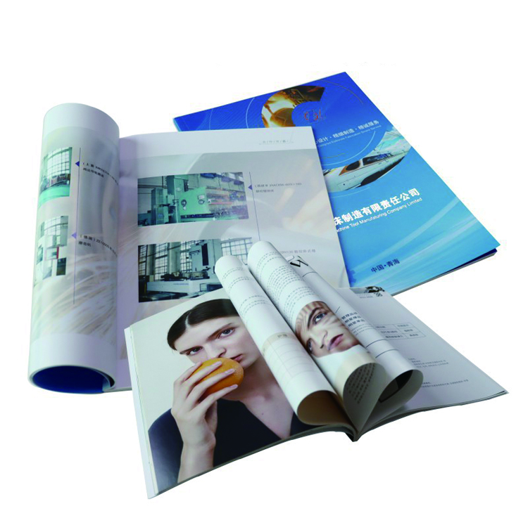 Stapled Booklet Printing Cheap Colorful Brochure Printing Wholesale