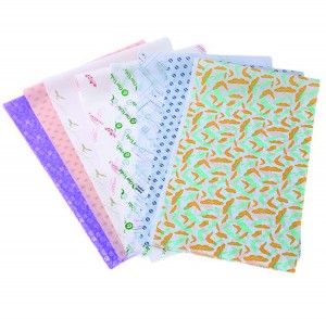 Taratasy Tissue manokana Eco-namana Fanomezana Wrapping Paper China Supplier