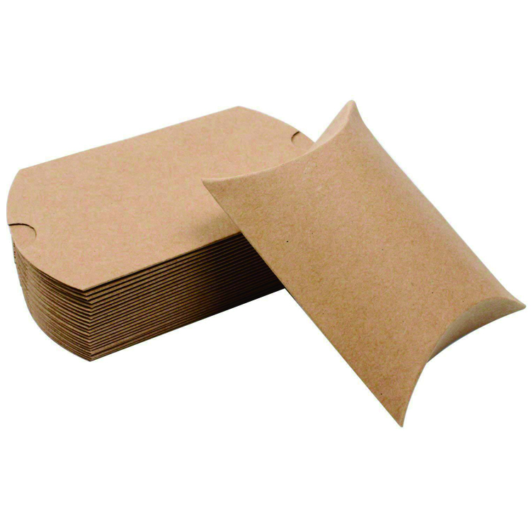 Brown Box Packaging Cardboard Clamshell Boxes Gift Paper Packaging