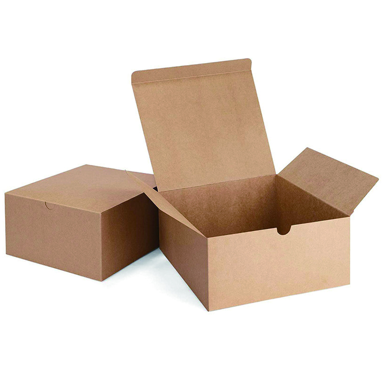 Folding Box Custom Printed Kraft Cardboard Folding Storage Box